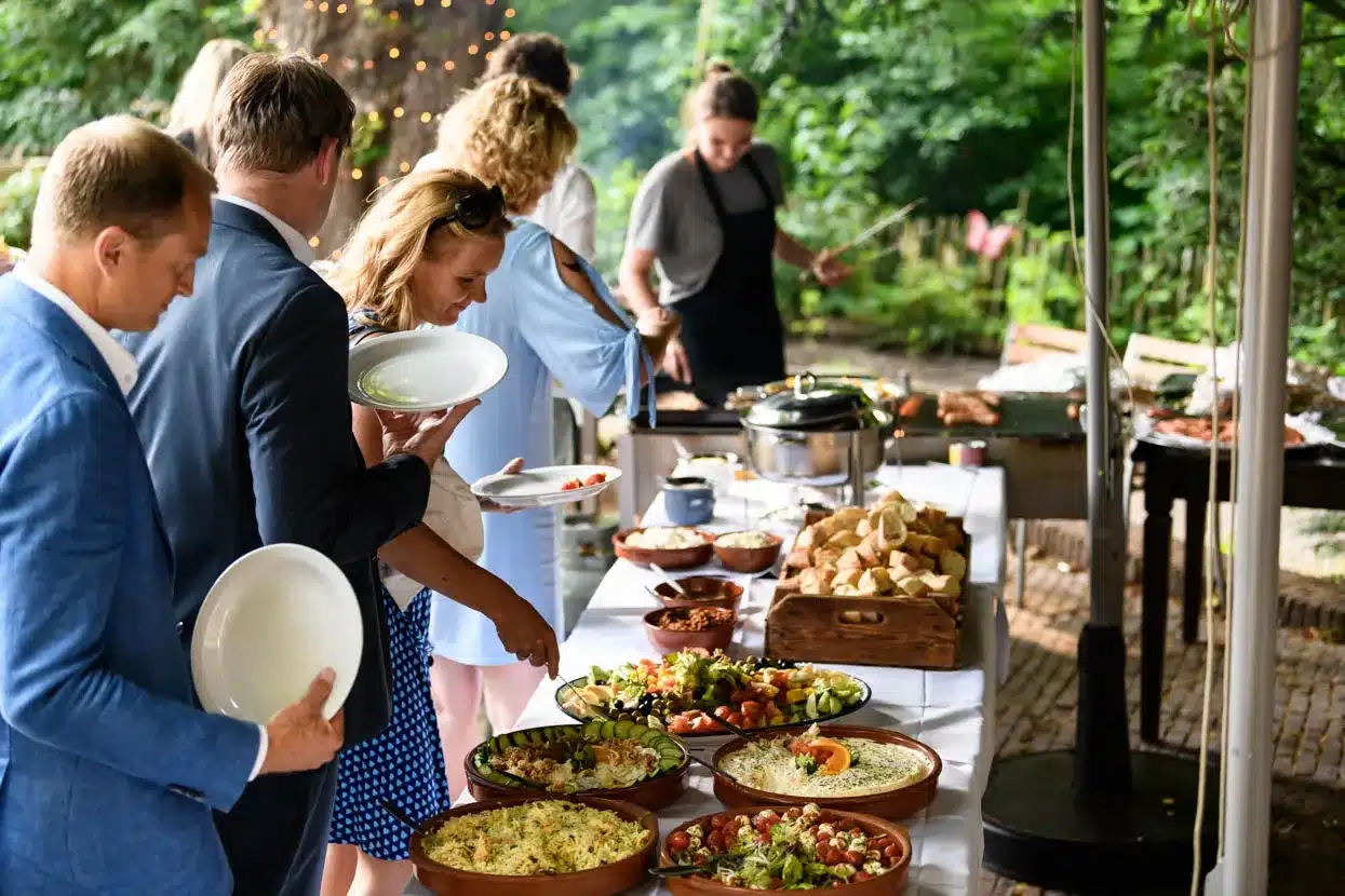 IdeaalCatering voor een buffet op locatie