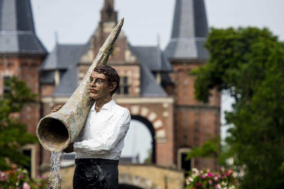 De eerste stad die werd aangedaan tijdens de culinaire Elfstedentocht is Sneek